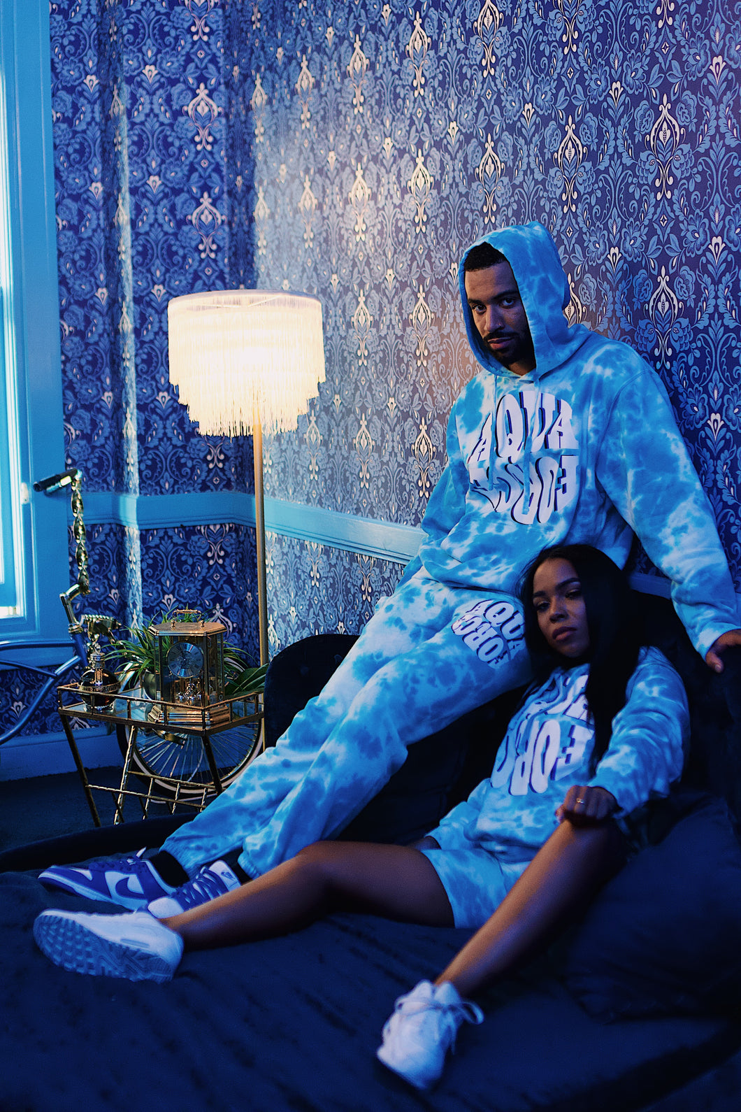 Aqua Force Sweats Blue Tie Dye The Aqua Brand